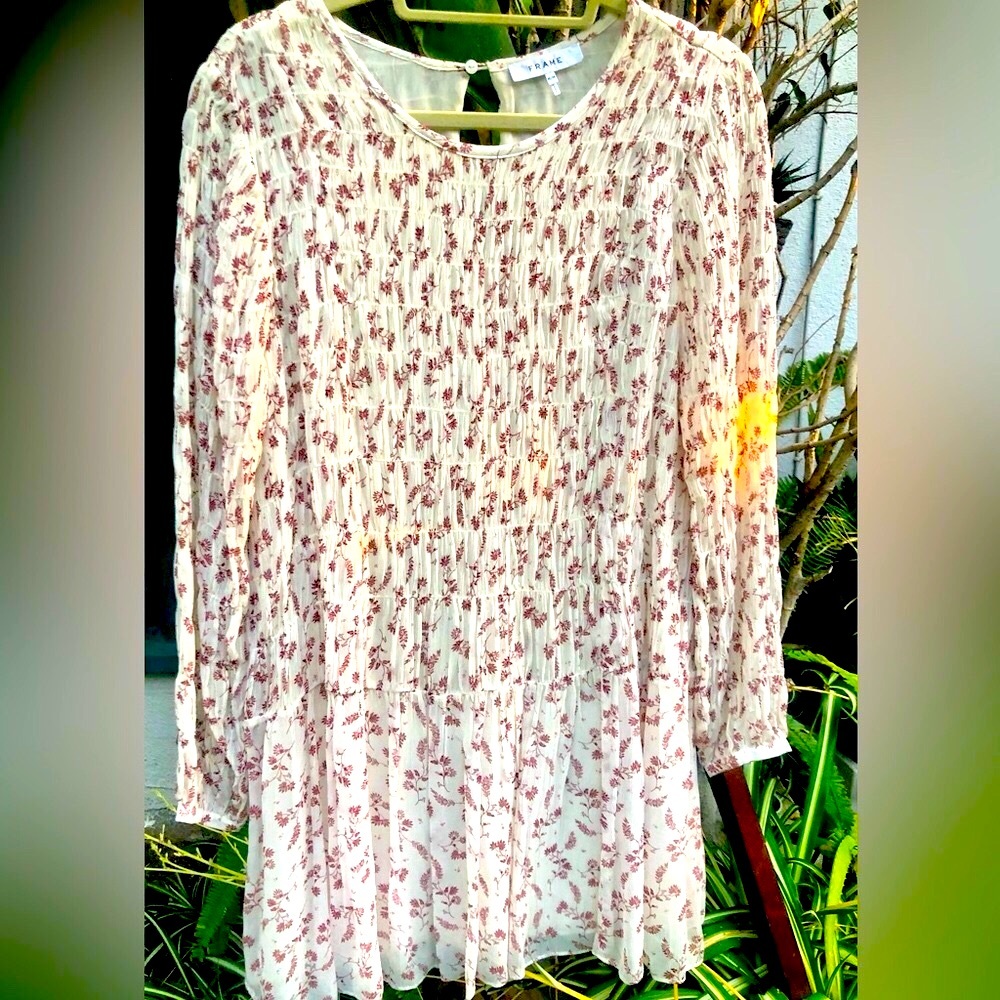 ๐๐*NWOT*FRAME FLORAL PRINT MINIDRESS! SIZE M ๐ - Picture 3 of 14